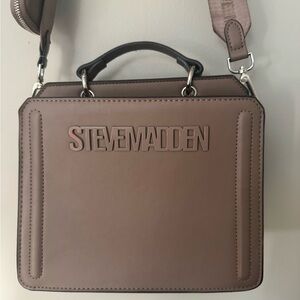 Steve Madden Taupe Messenger Bag
